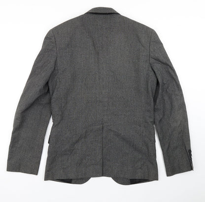 Mens UK Size 36 Cedar Wood State Regular Grey Suit Jacket