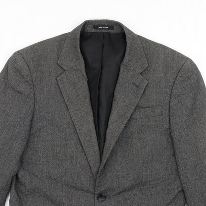 Mens UK Size 36 Cedar Wood State Regular Grey Suit Jacket