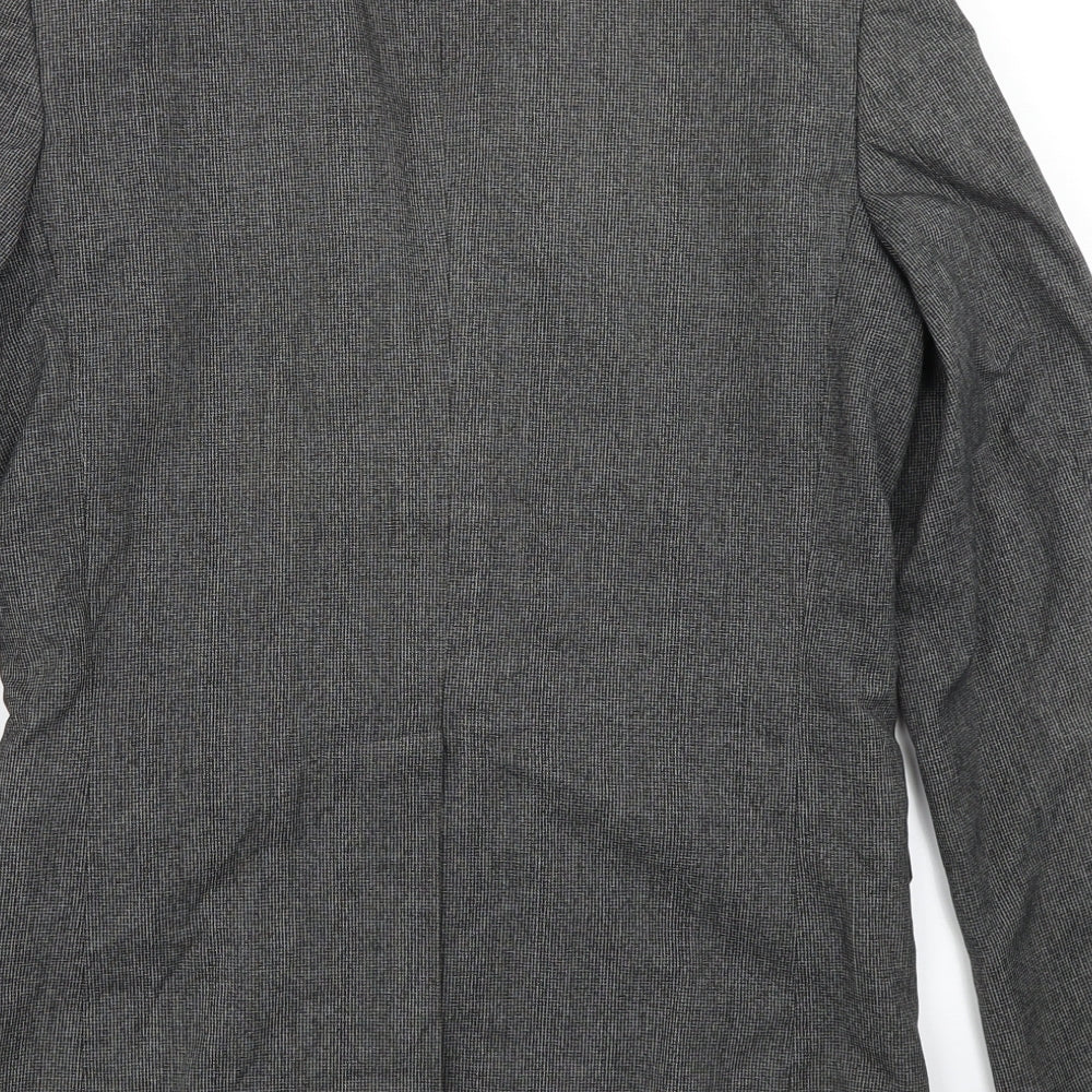Mens UK Size 36 Cedar Wood State Regular Grey Suit Jacket