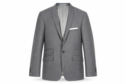 Mens UK Size 38 Burton Regular Grey Suit Jacket