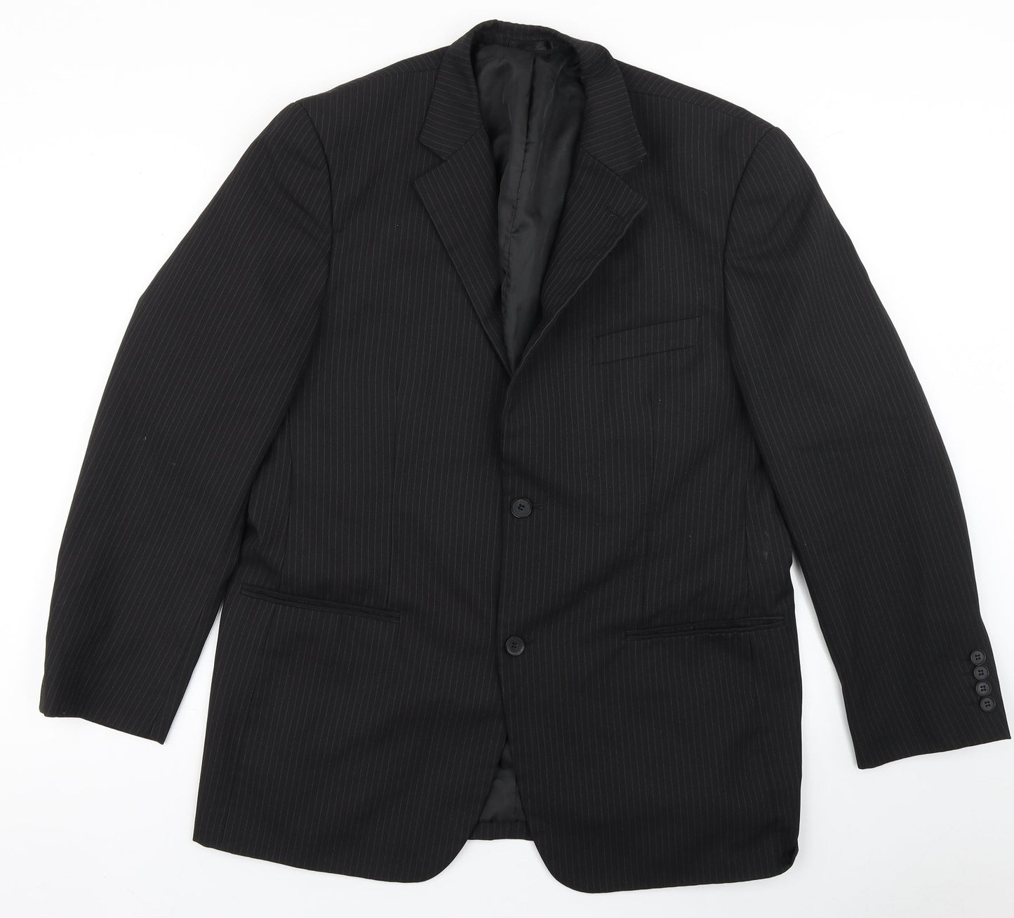 Mens UK Size 42 Taylor & Wright Regular Black Suit Jacket