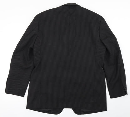 Mens UK Size 42 Taylor & Wright Regular Black Suit Jacket