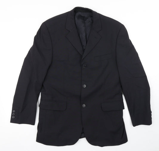 Mens UK Size 38 Burton Regular Blue Suit Jacket