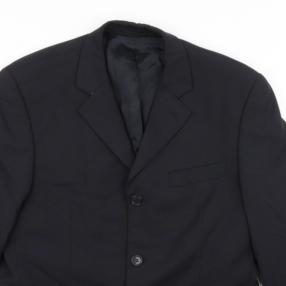 Mens UK Size 38 Burton Regular Blue Suit Jacket