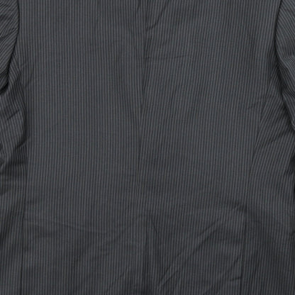 Mens UK Size 42 Burton Regular Grey Suit Jacket