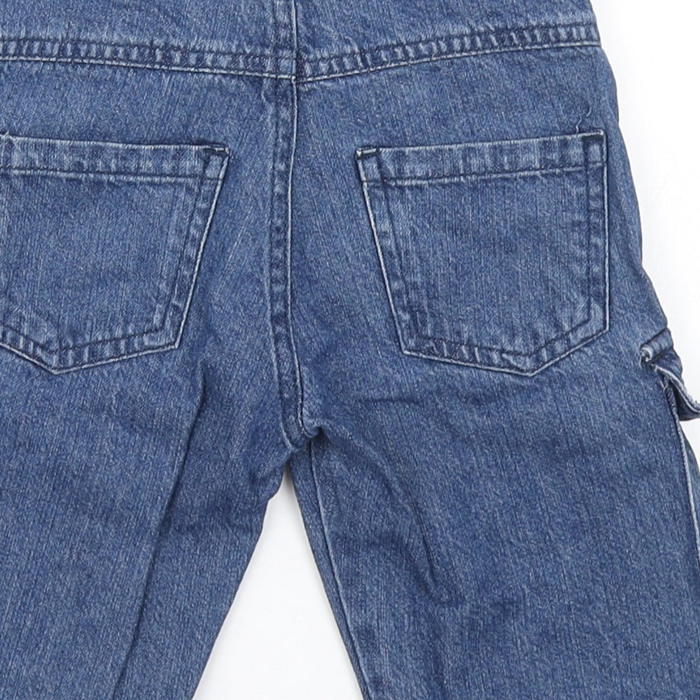 Katuco Boys Blue  Cotton Cargo Shorts Size 5 Years  Regular
