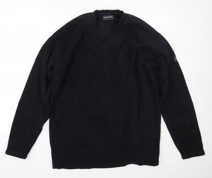 Highpoint Mens Black  Polyester Pullover Sweatshirt Size L
