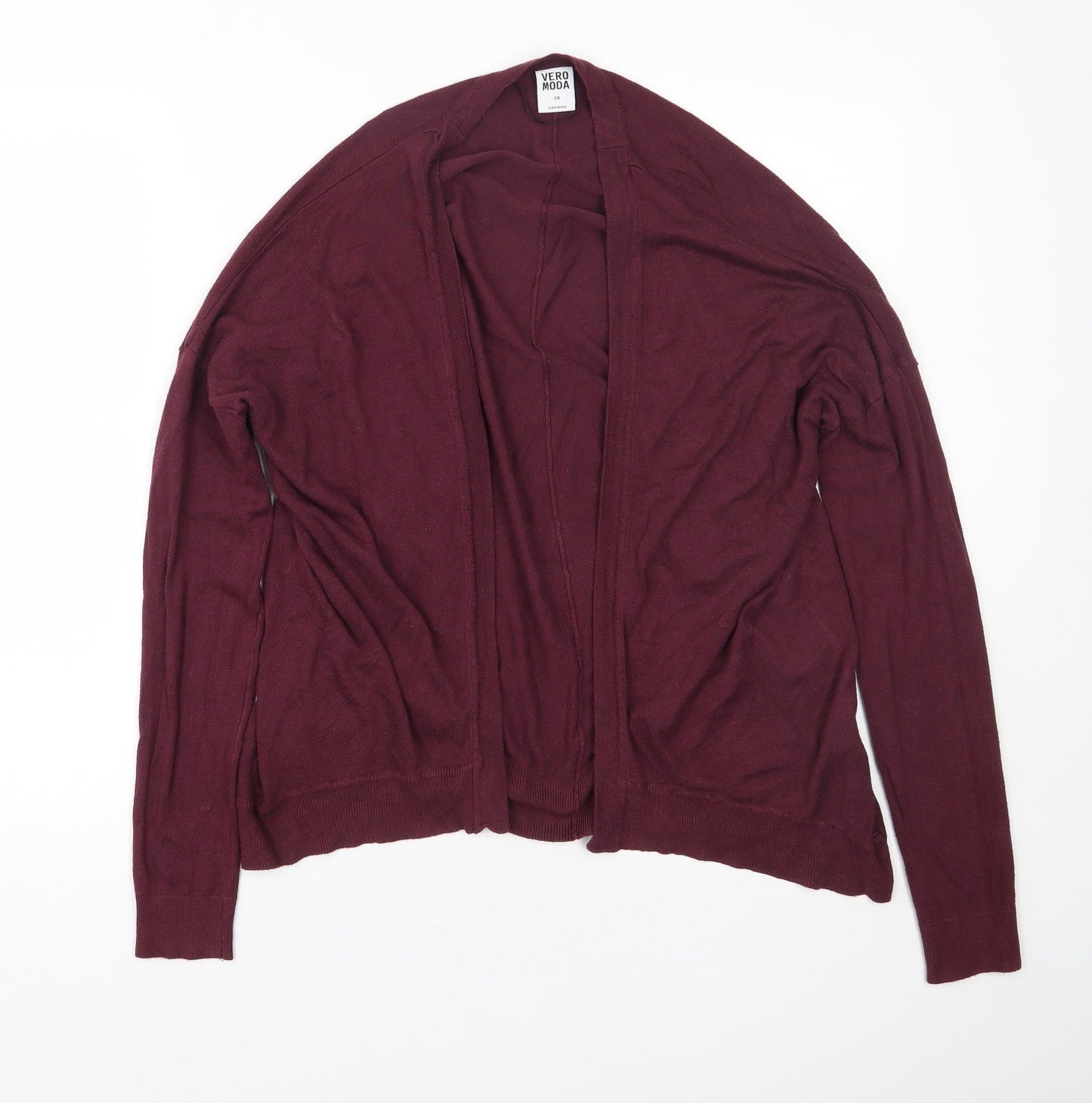 Womens UK Size M VERO MODA Purple Cardigan Jumper
