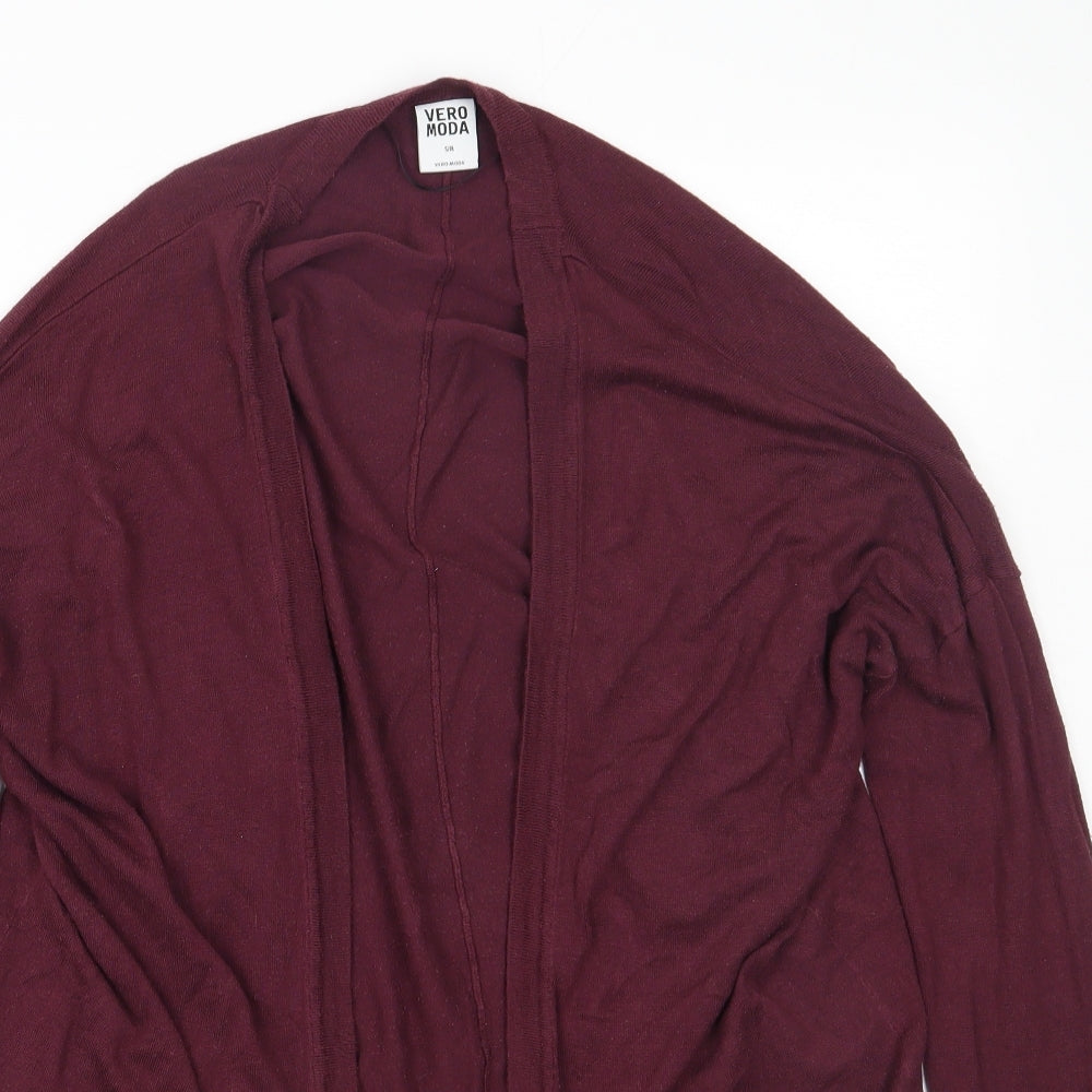 Womens UK Size M VERO MODA Purple Cardigan Jumper