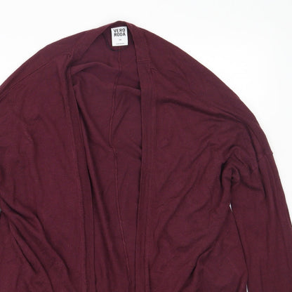 Womens UK Size M VERO MODA Purple Cardigan Jumper