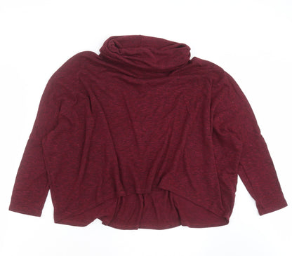 Womens UK Size 12 New Look Purple Pullover Jumper