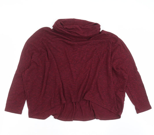 Womens UK Size 12 New Look Purple Pullover Jumper