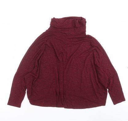 Womens UK Size 12 New Look Purple Pullover Jumper