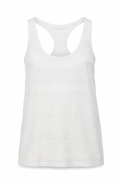Womens UK Size 12 NEXT White Basic Tank