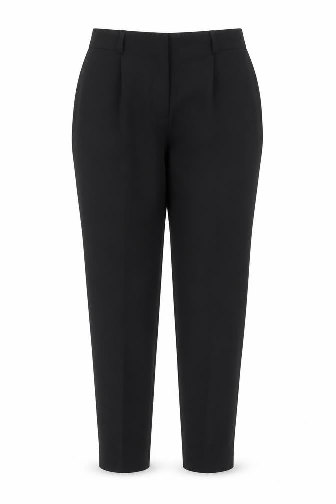 Womens UK Size 12 New Look Regular Fit  Black Trousers