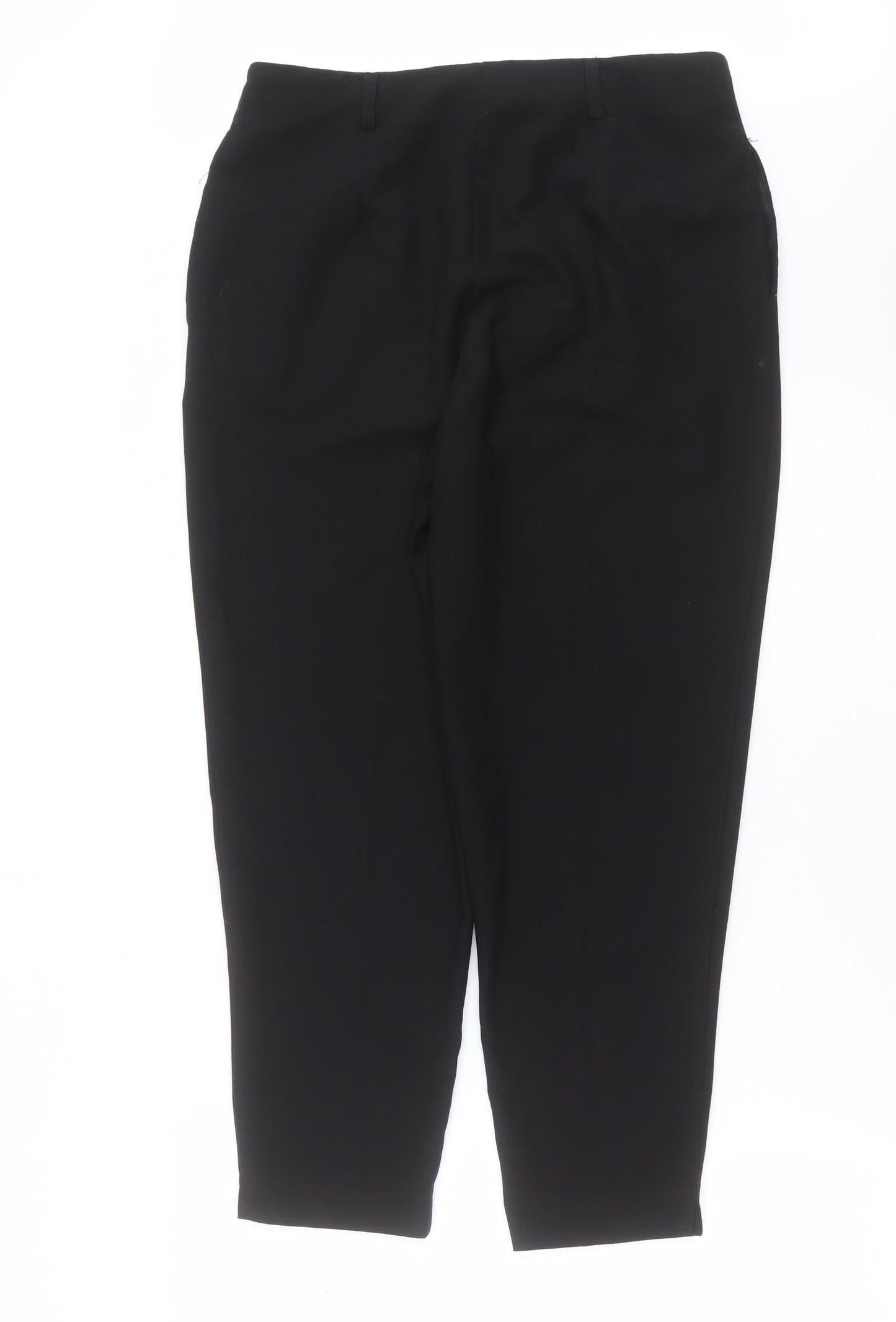 Womens UK Size 12 New Look Regular Fit  Black Trousers