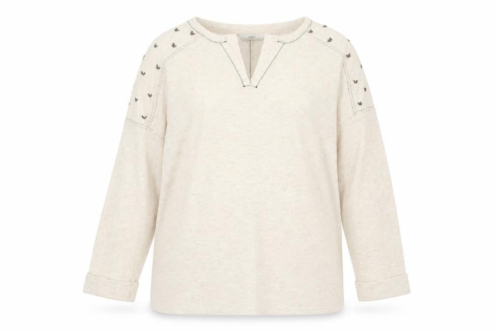 Womens UK Size 18 NEXT Beige Pullover Jumper