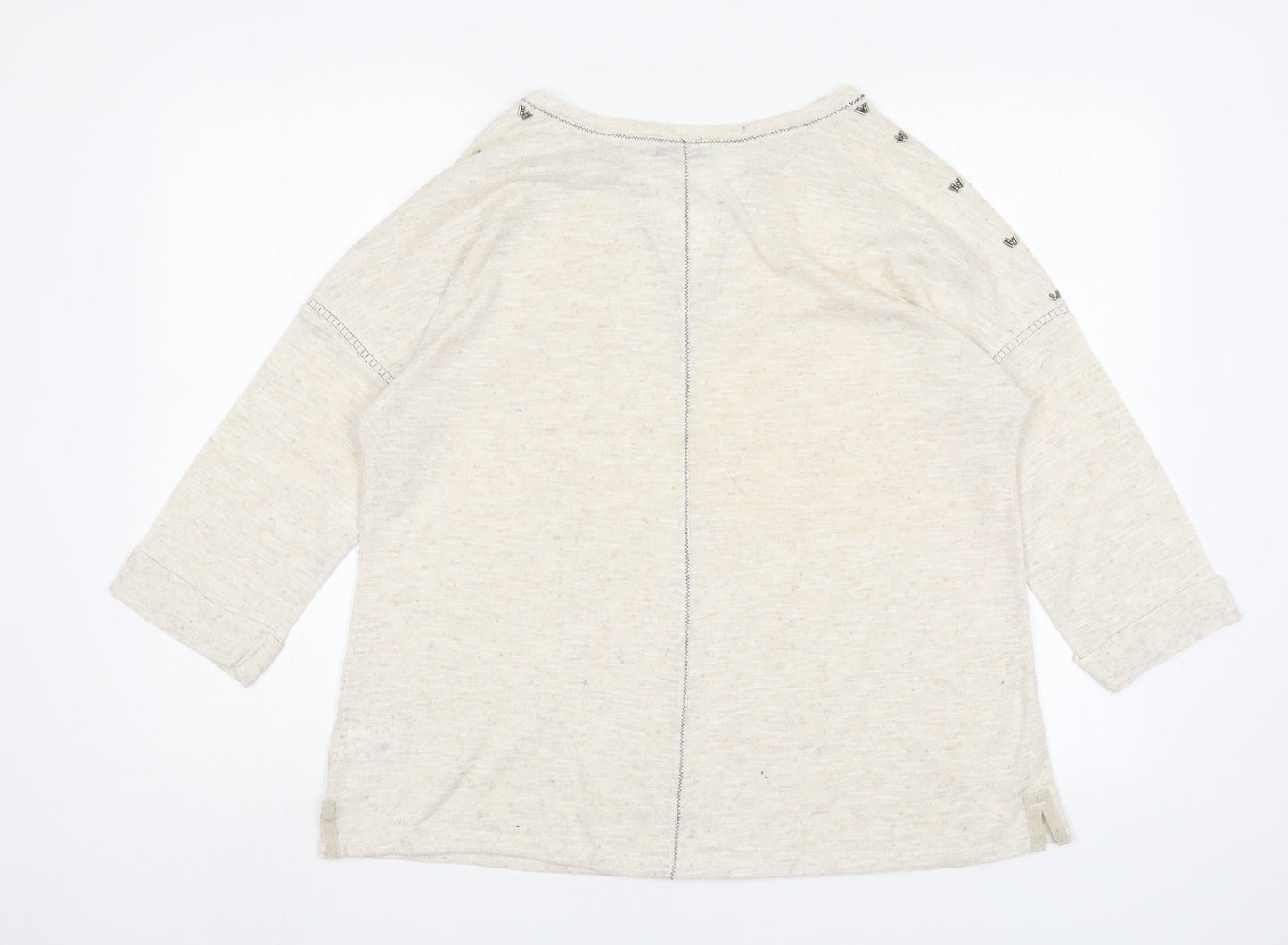 Womens UK Size 18 NEXT Beige Pullover Jumper