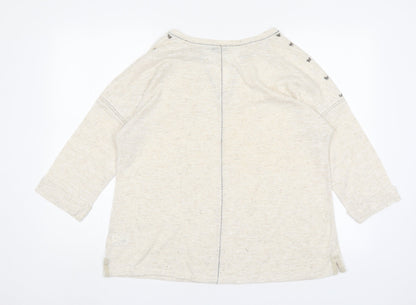 Womens UK Size 18 NEXT Beige Pullover Jumper