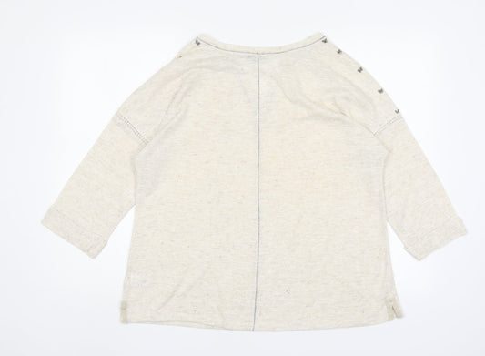Womens UK Size 18 NEXT Beige Pullover Jumper