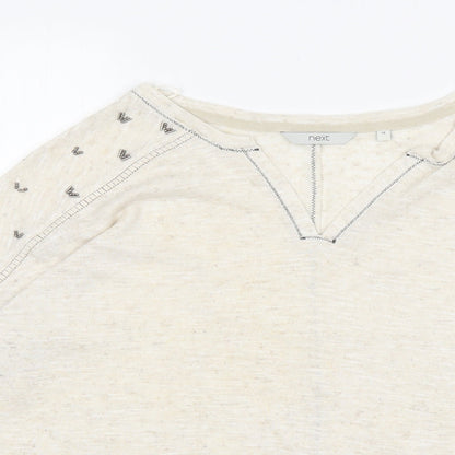 Womens UK Size 18 NEXT Beige Pullover Jumper