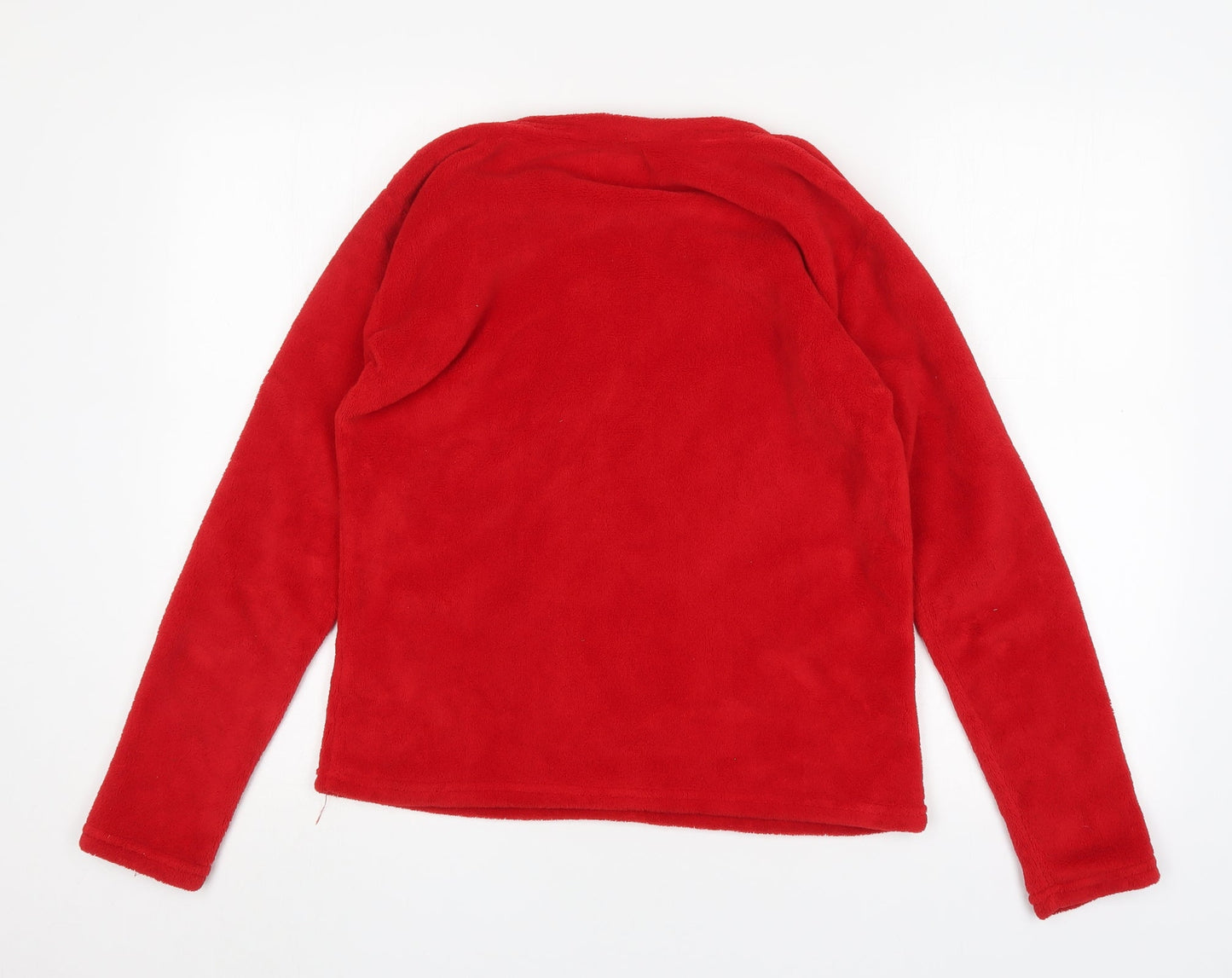 Matalan Womens Red  Polyester Top Pyjama Top Size S