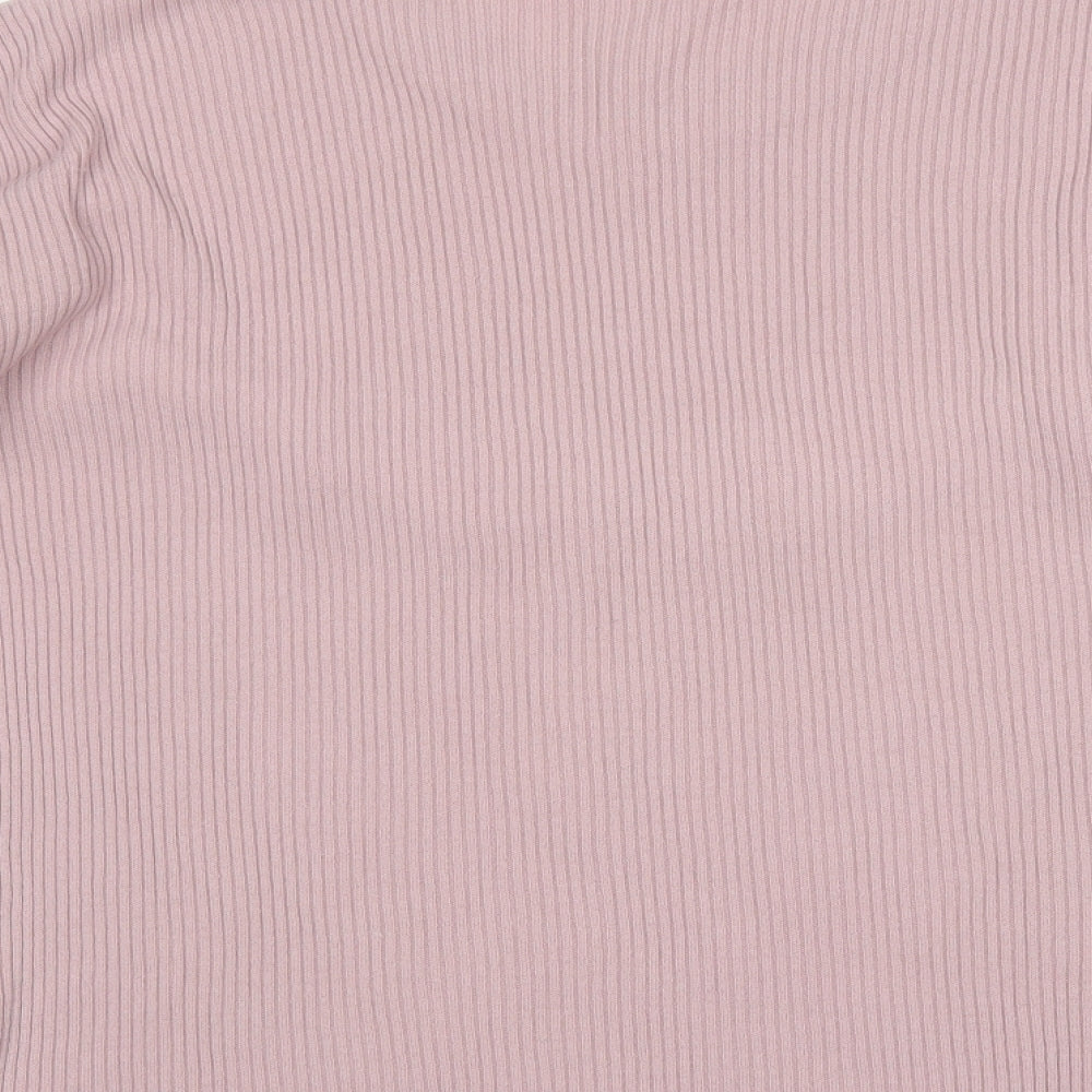 Womens UK Size S Pura Moda Pink Pullover Jumper
