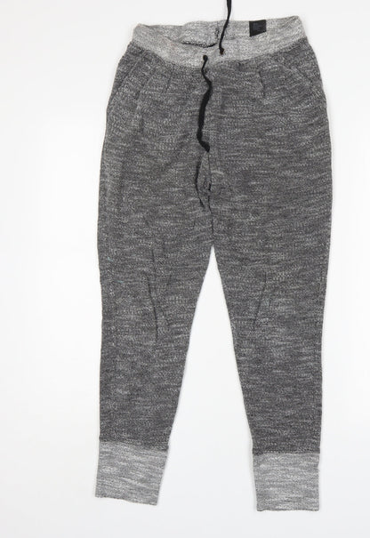 Womens UK Size S H&M Regular Fit Sweatpants Grey Trousers