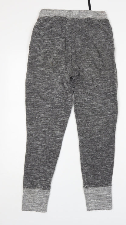 Womens UK Size S H&M Regular Fit Sweatpants Grey Trousers