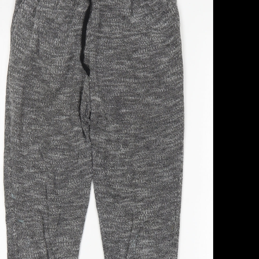 Womens UK Size S H&M Regular Fit Sweatpants Grey Trousers