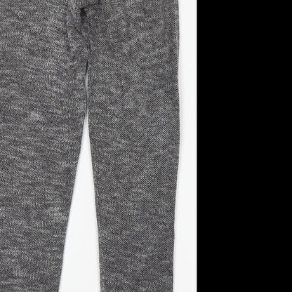 Womens UK Size S H&M Regular Fit Sweatpants Grey Trousers