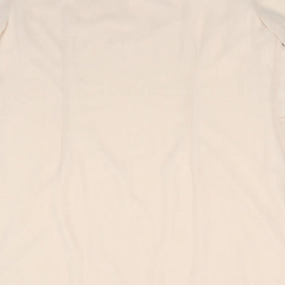Womens UK Size 12 Atmosphere Beige Tunic Blouse