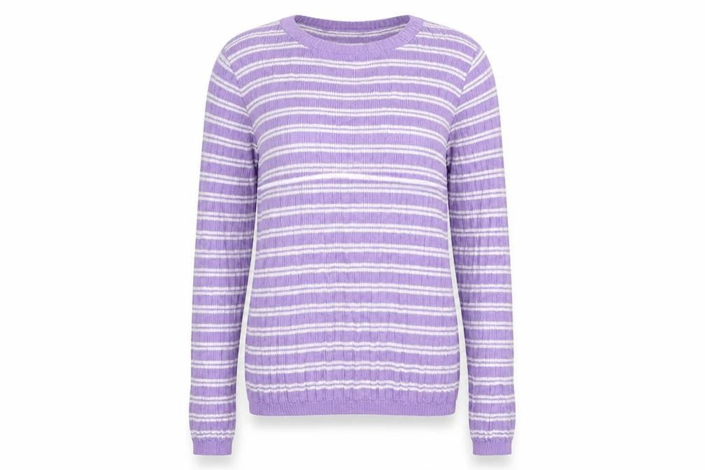 Womens UK Size XS Primark Purple Pullover Jumper