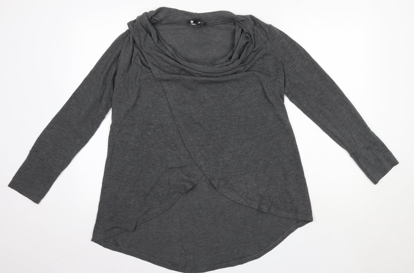 Womens UK Size 8 Caroline Morgan Grey Pullover Jumper
