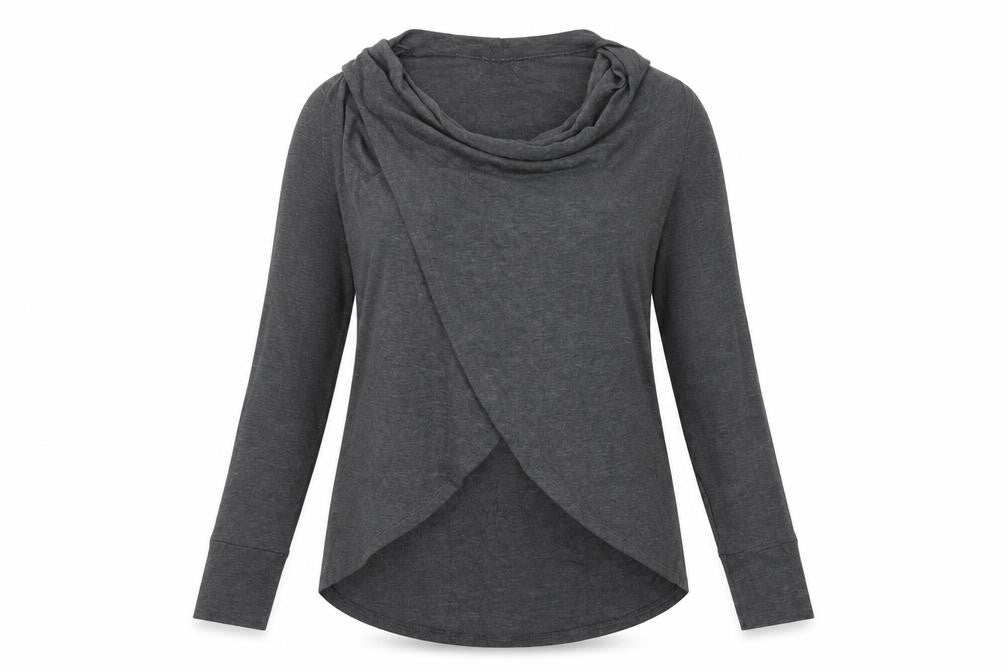 Womens UK Size 8 Caroline Morgan Grey Pullover Jumper