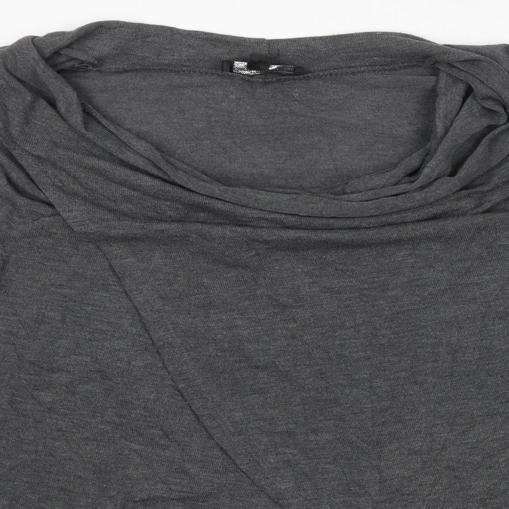 Womens UK Size 8 Caroline Morgan Grey Pullover Jumper