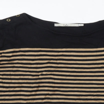 Womens UK Size L Isle Brown Pullover Jumper
