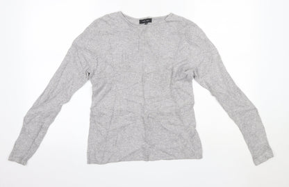 Womens UK Size 12 New Look Grey Pullover Jumper