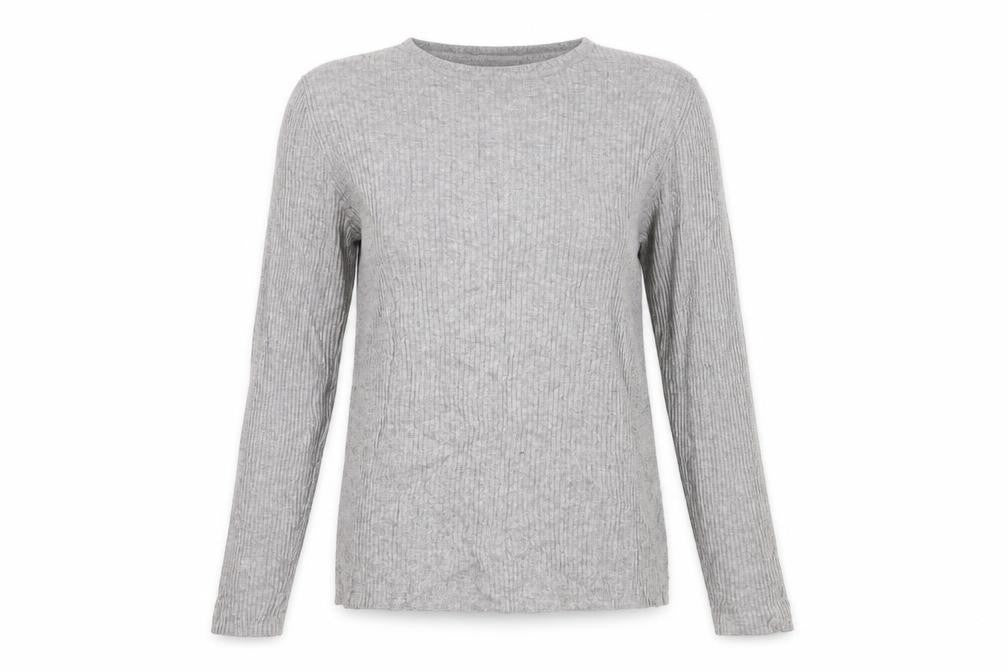 Womens UK Size 12 New Look Grey Pullover Jumper