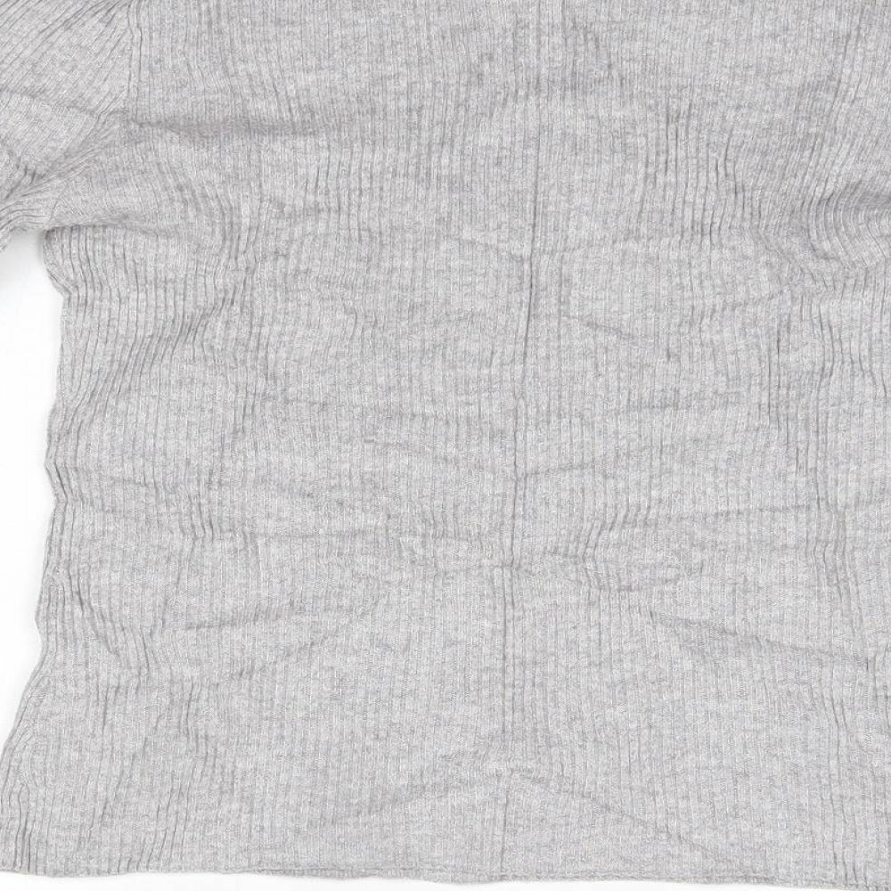 Womens UK Size 12 New Look Grey Pullover Jumper