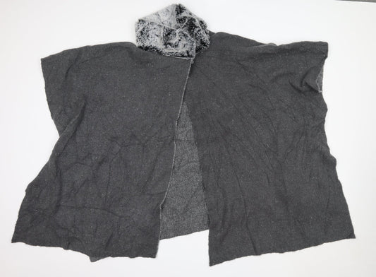 Womens UK Size One Size M&S Grey Cardigan Jumper