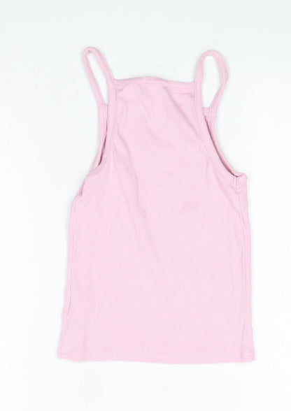 Womens UK Size 8 New Look Pink Camisole Tank