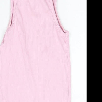Womens UK Size 8 New Look Pink Camisole Tank