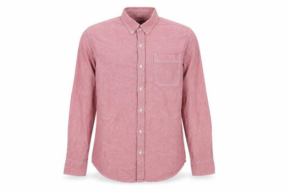 Mens UK Size M American Rag Pink  Button-Up Long Sleeve Casual Shirt