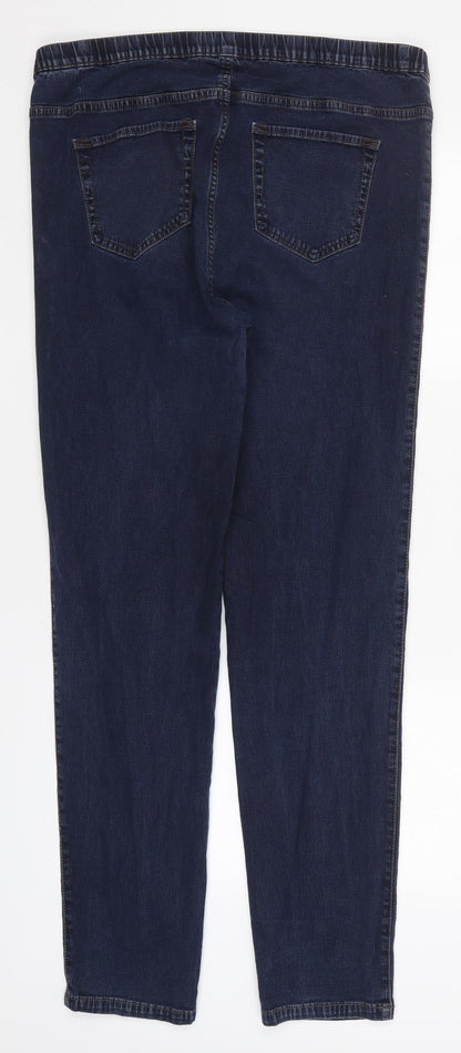 Womens UK Size 37 in Marks and Spencer Regular Fit Jegging Blue Jeans