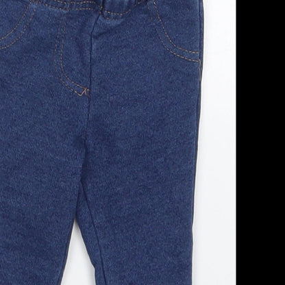 Primark Baby Blue  Cotton Capri Jeans Size 3-6 Months