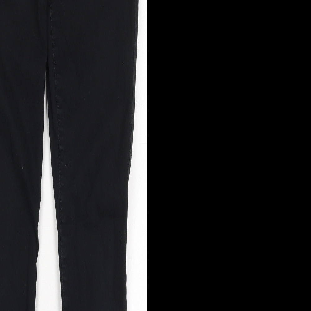 Womens UK Size XS Noisy may Regular Fit  Black Trousers
