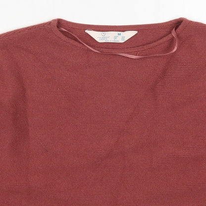 Primark Womens Pink Round Neck  Viscose Pullover Jumper Size 12