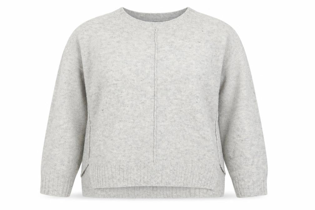 Womens UK Size L Marks and Spencer Grey Pullover Jumper