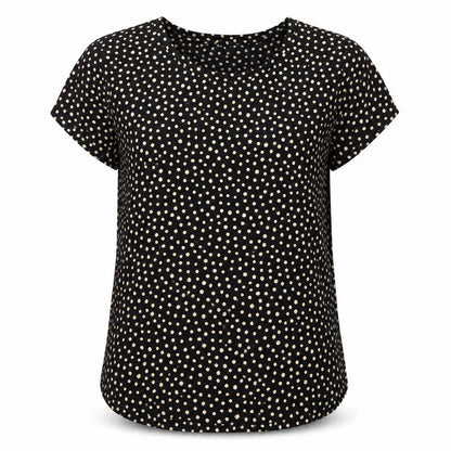 Womens UK Size S H&M Black Basic T-Shirt